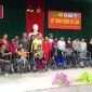 Lễ trao tặng xe lăn cho người khuyết tật trên địa bàn huyện Lang Chánh